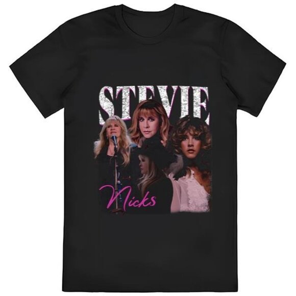 Stevie Nicks 2024 Tour Rock Music Merch Graphic T-Shirt Fleetwood Mac Fan Tee - Picture 1 of 5